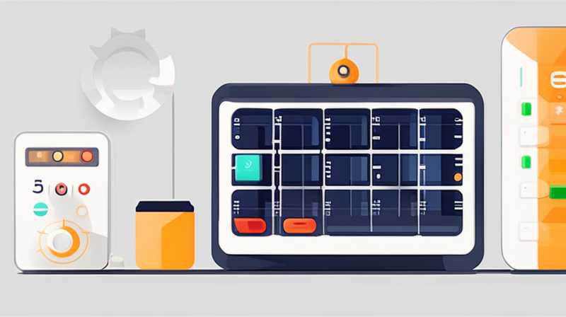 How to disassemble and install solar energy meter