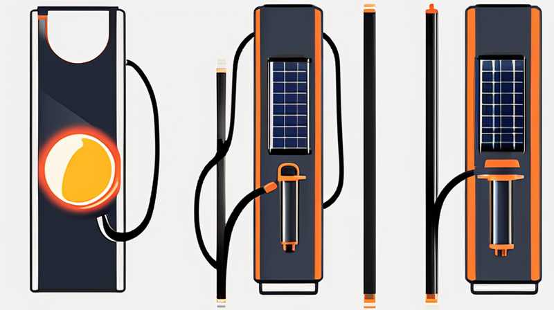 How to tie the solar solenoid valve wire