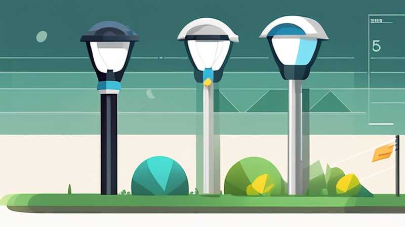 How to calculate the arm length of solar street lights