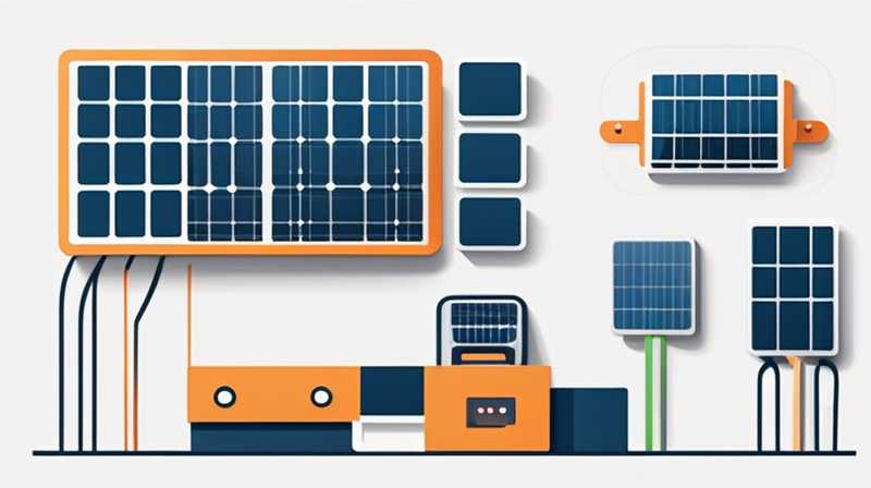 How to install solar panels at a height of 7 meters