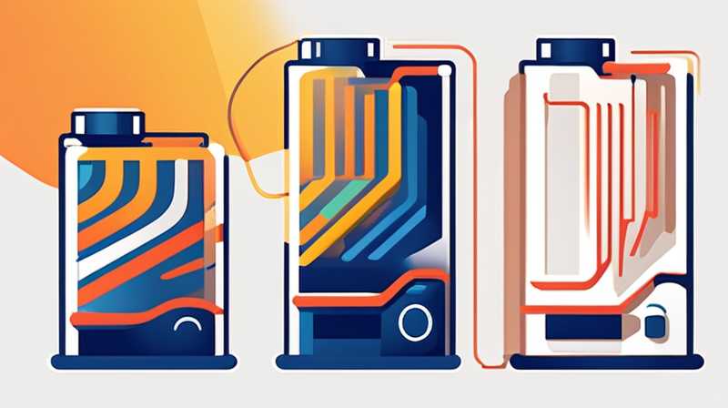 How much does the solar battery discharge?