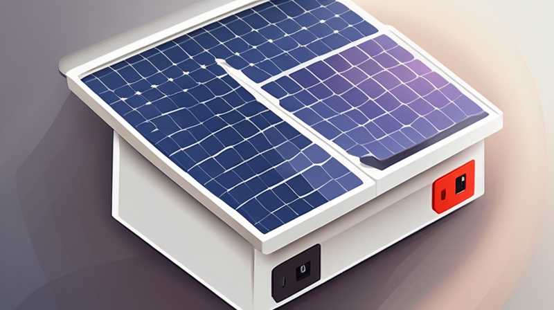 How to install the solar energy project electric box