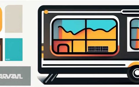 What is a caravan with solar panels called?