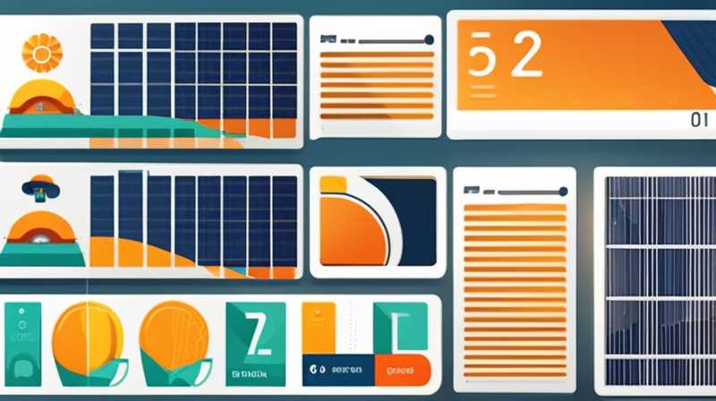 What accounting items are solar energy included in?