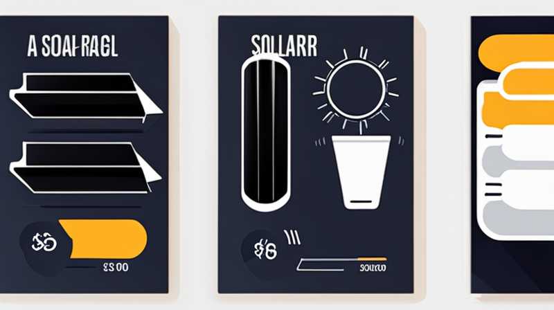 How much does a six-pack solar light cost?