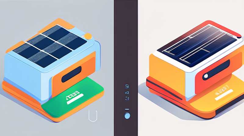 How to adjust the DC of solar battery