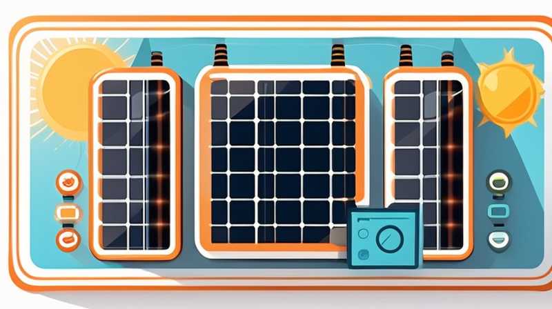 How to use solar emergency power supply