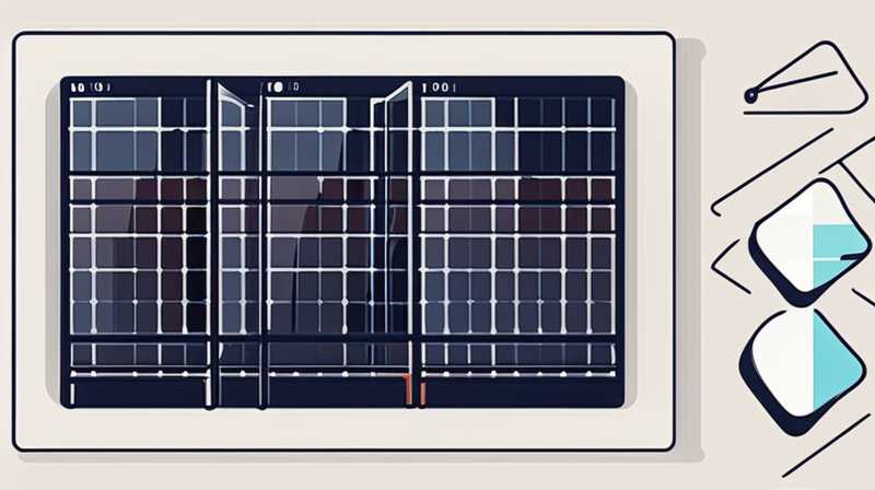 How to look at the angle of solar cells