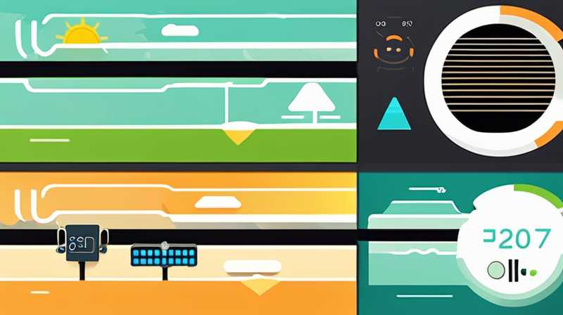 What are the solar energy monitoring on highways?