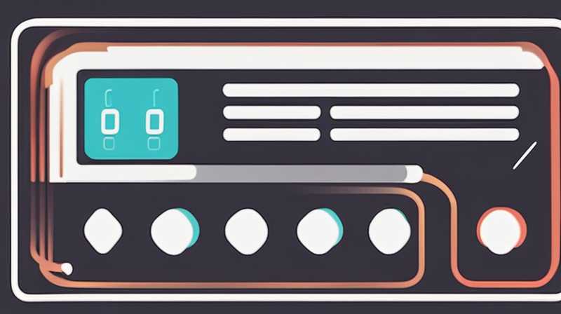 How to set up a solar display meter