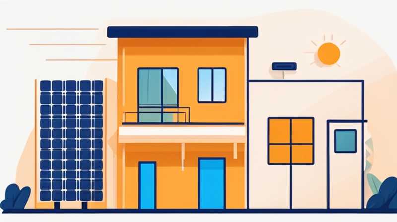 How to use 550W solar energy at home