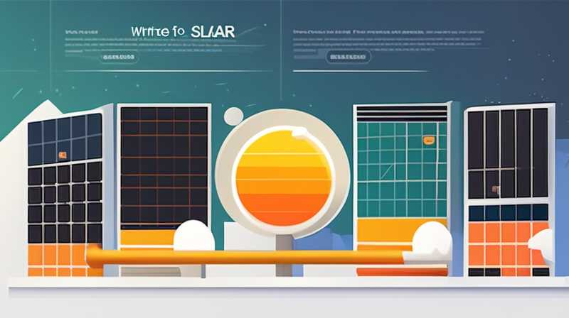 How to identify the watt of solar panels