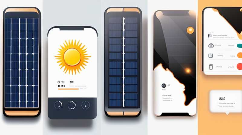 What light source is used for solar charging