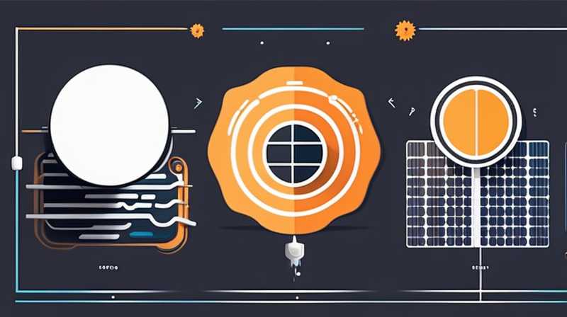 How to connect eight solar cells