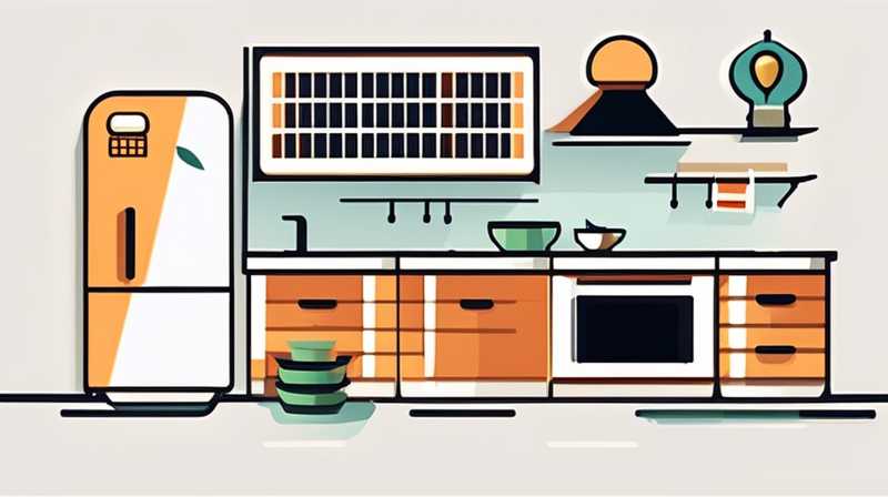 How to connect solar energy and kitchen treasure