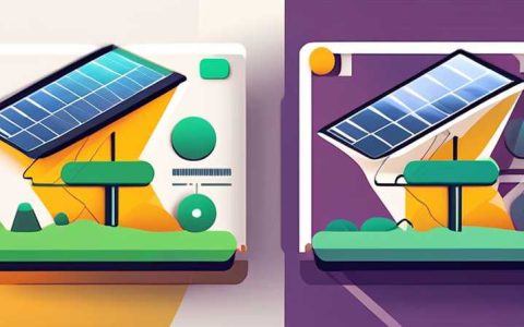 How much is the solar power plant area?