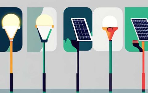 How much current is the solar street light?