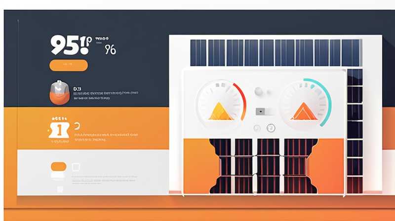 How many V does solar power generate per square meter?