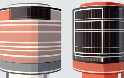 What material is the solar thermal barrel made of?