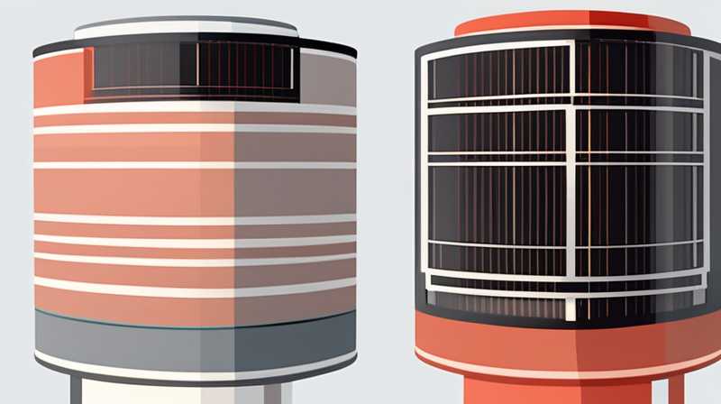 What material is the solar thermal barrel made of?