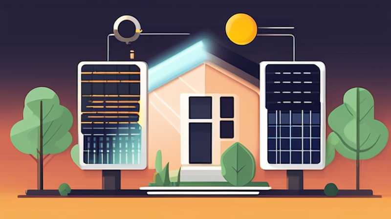 What is the maximum watt of a solar light?