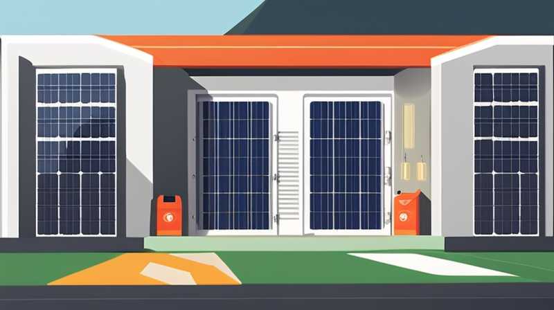 How to install solar energy in garage iron sheet