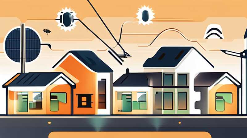 Where does excess electricity from solar panels go?