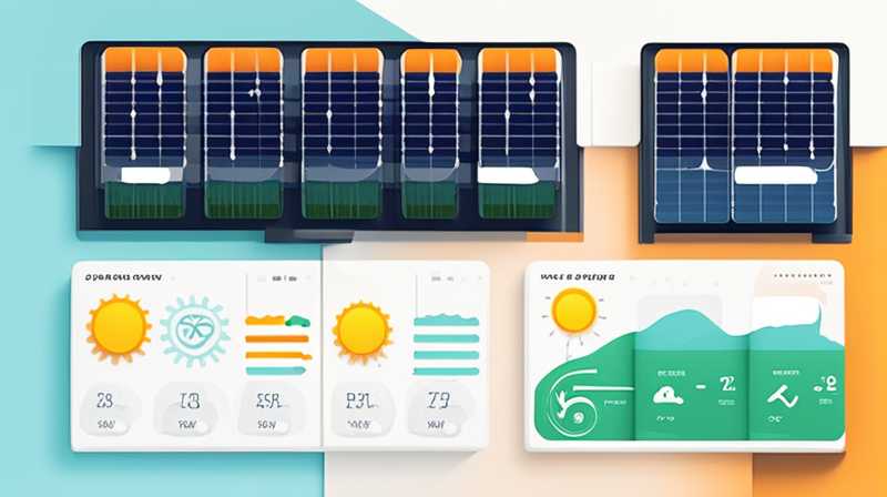 How much does solar energy cost above 7w