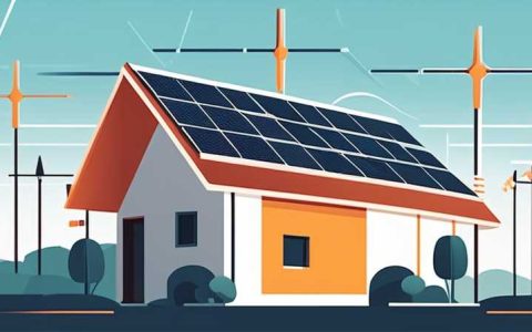 How to connect power lines from solar panels