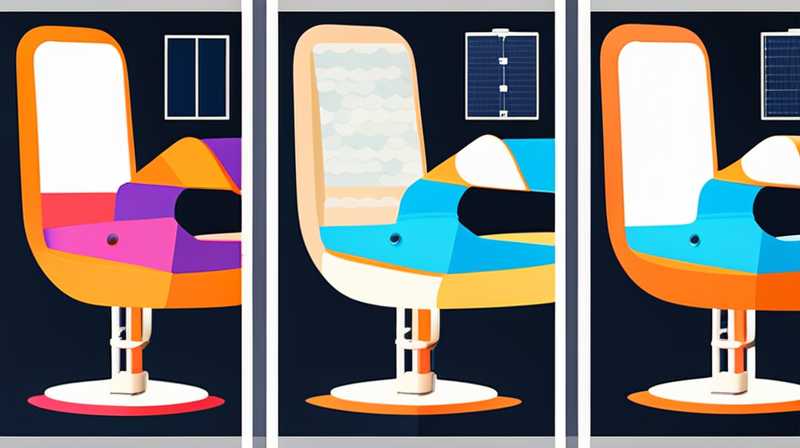 How much does a solar powered two-seater chair cost?