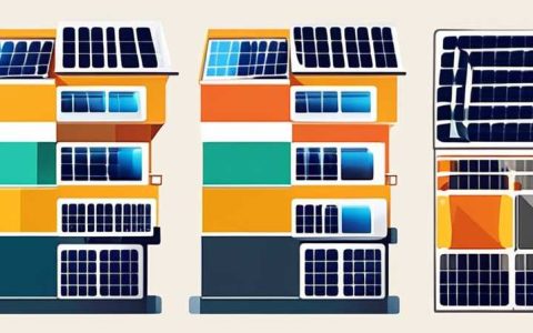 How to install solar panel lights on non-top floors