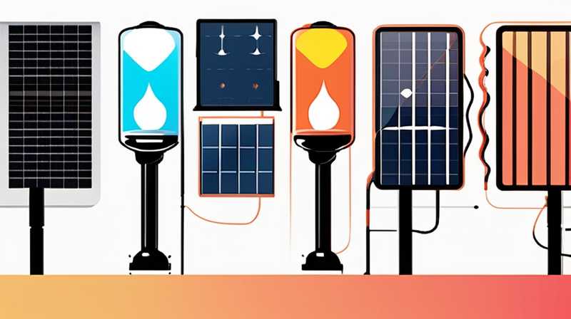 How to tell if the solar light is fully charged