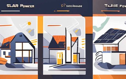 How to install a solar power station in a tile house