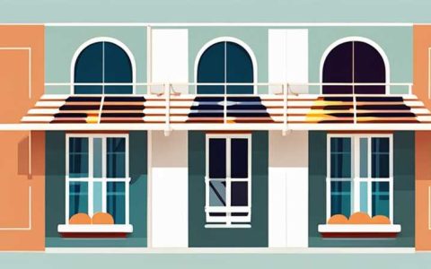 How to block solar energy on a small balcony