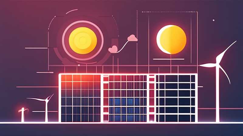 How much current does solar energy output?