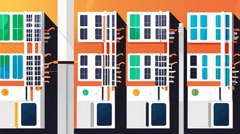 How to install solar cells on utility poles