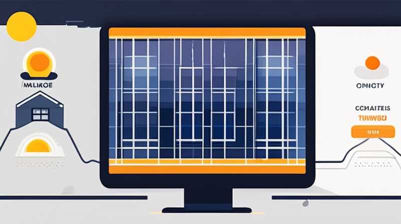 What is the principle of solar flash light