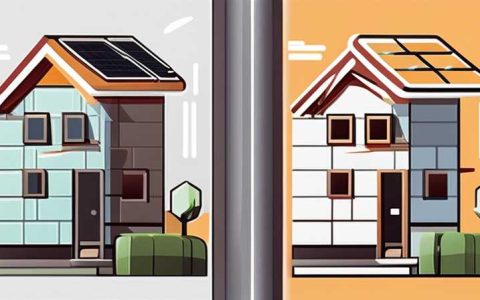 How to install solar panel lights in tile houses