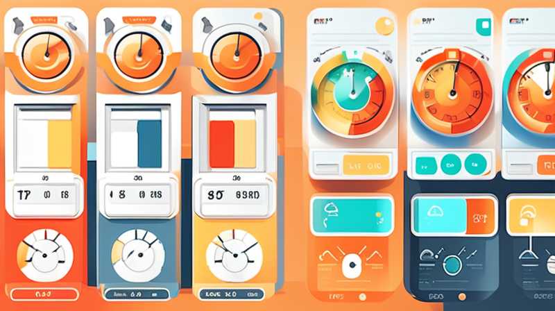 How to adjust the time of solar meter