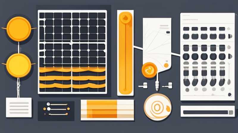 How to connect solar carbon rod wire