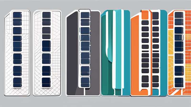 What is on solar panels?