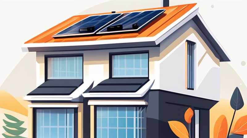 How to install solar energy on a sloping tile roof