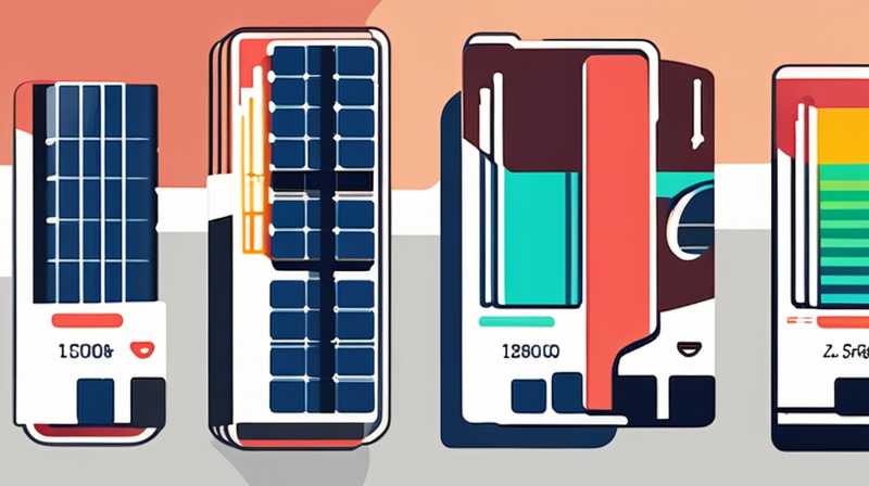 How much is 1800mah solar power