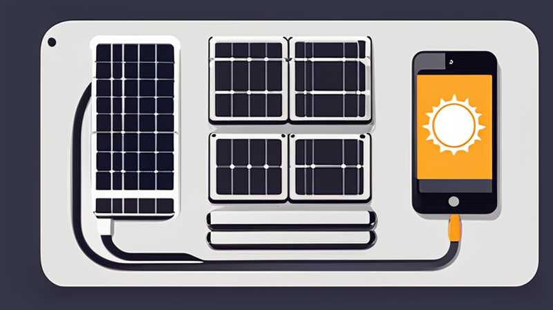 What is the appropriate voltage for solar charging?