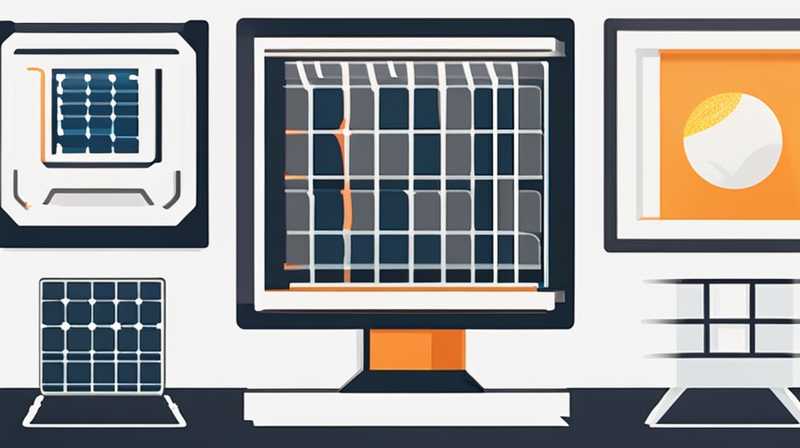 What to do if the solar display panel is broken