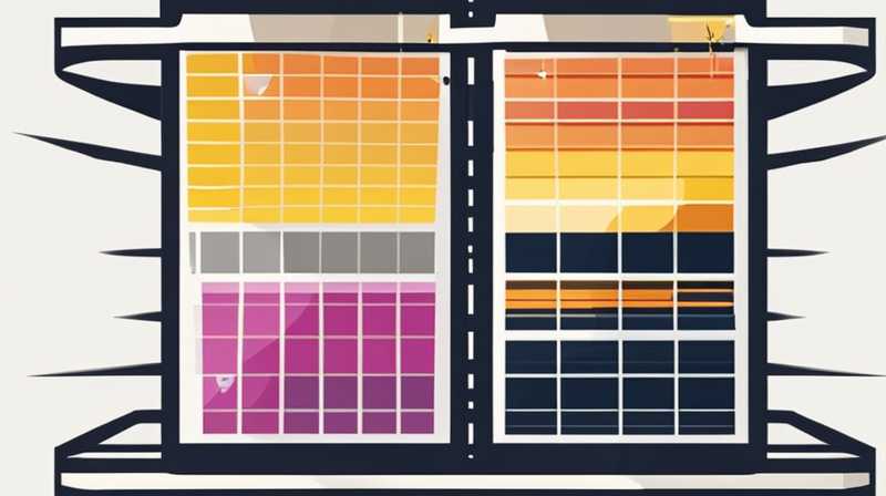 How to install the small panels on the solar panels