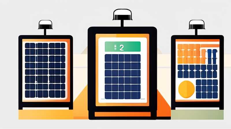 How to convert 220v lamp to solar energy