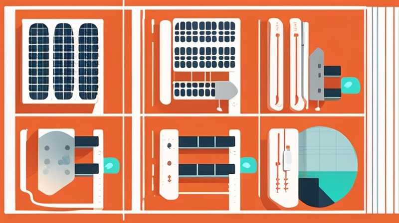 How to divide the watts of solar panels