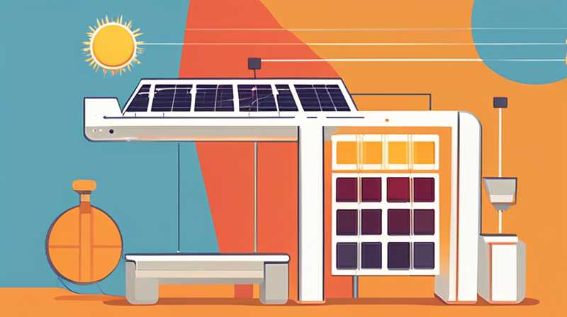 How to assemble the solar header bracket