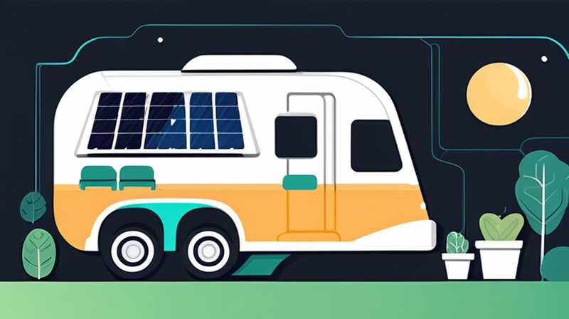 How much solar energy should be installed on the RV